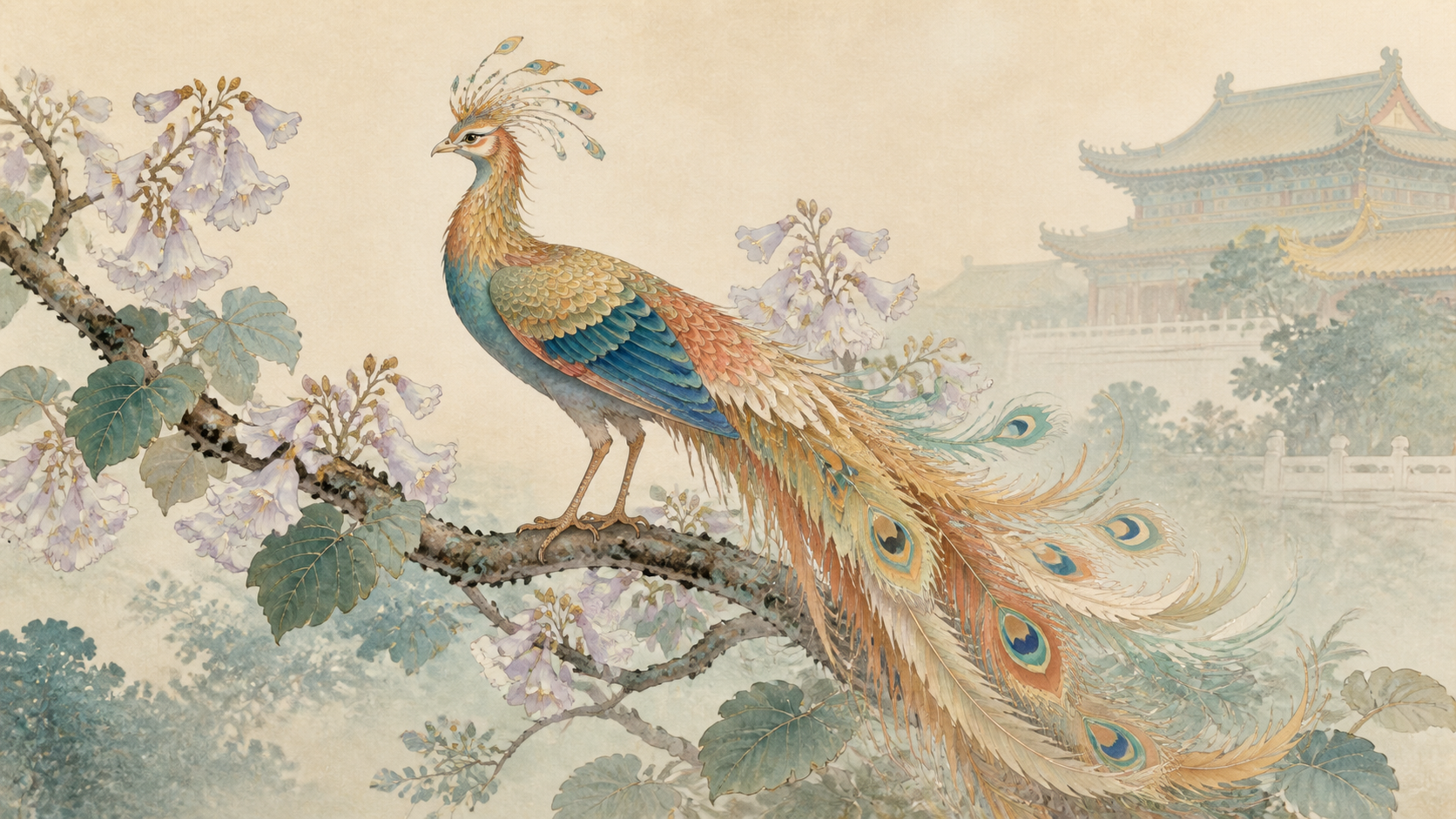A Chinese fenghuang