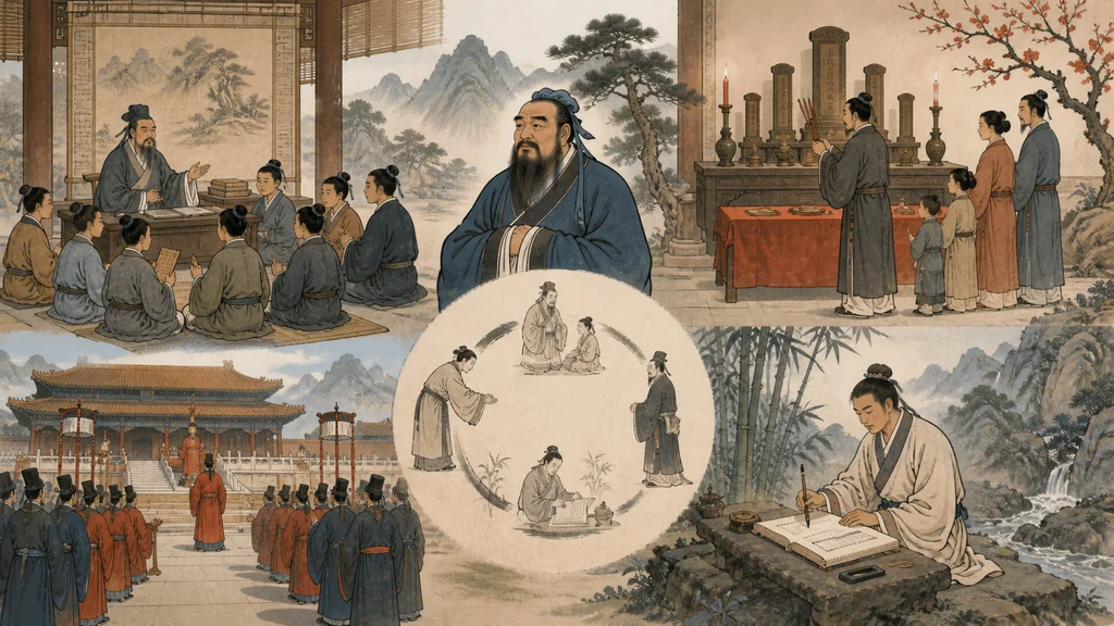 儒家是一种宗教,还是一种生活伦理?的原创解释性配图