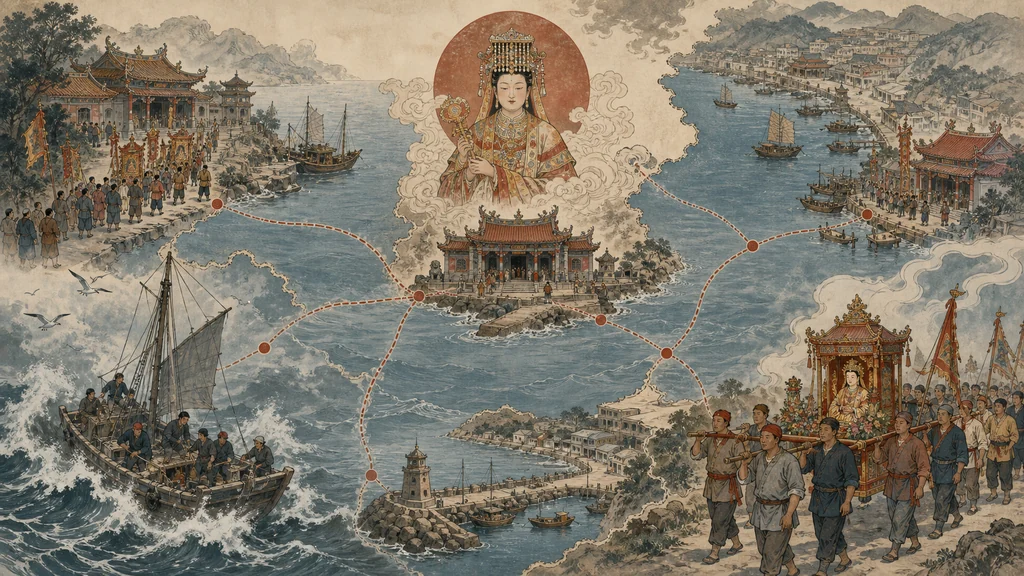 妈祖是谁，为什么成为海上保护神？的原创解释性配图