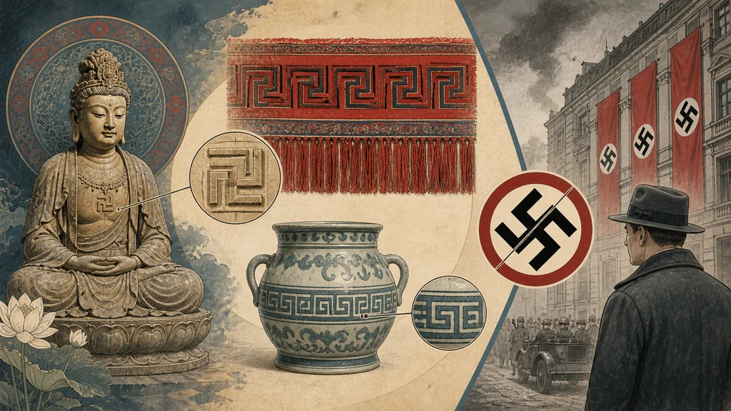 中国佛教与装饰中的卍字是什么意思？的原创解释性配图